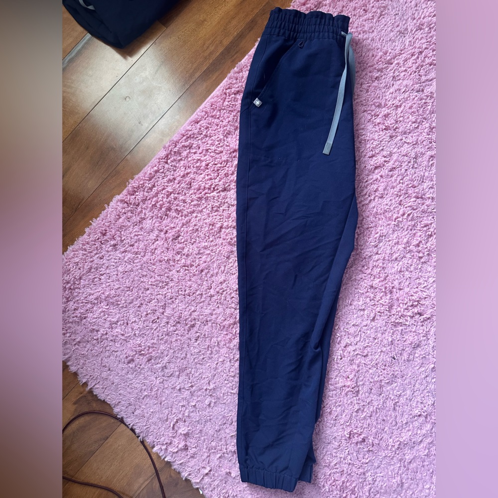 FIGS Jogger Navy Blue Scrub Pants